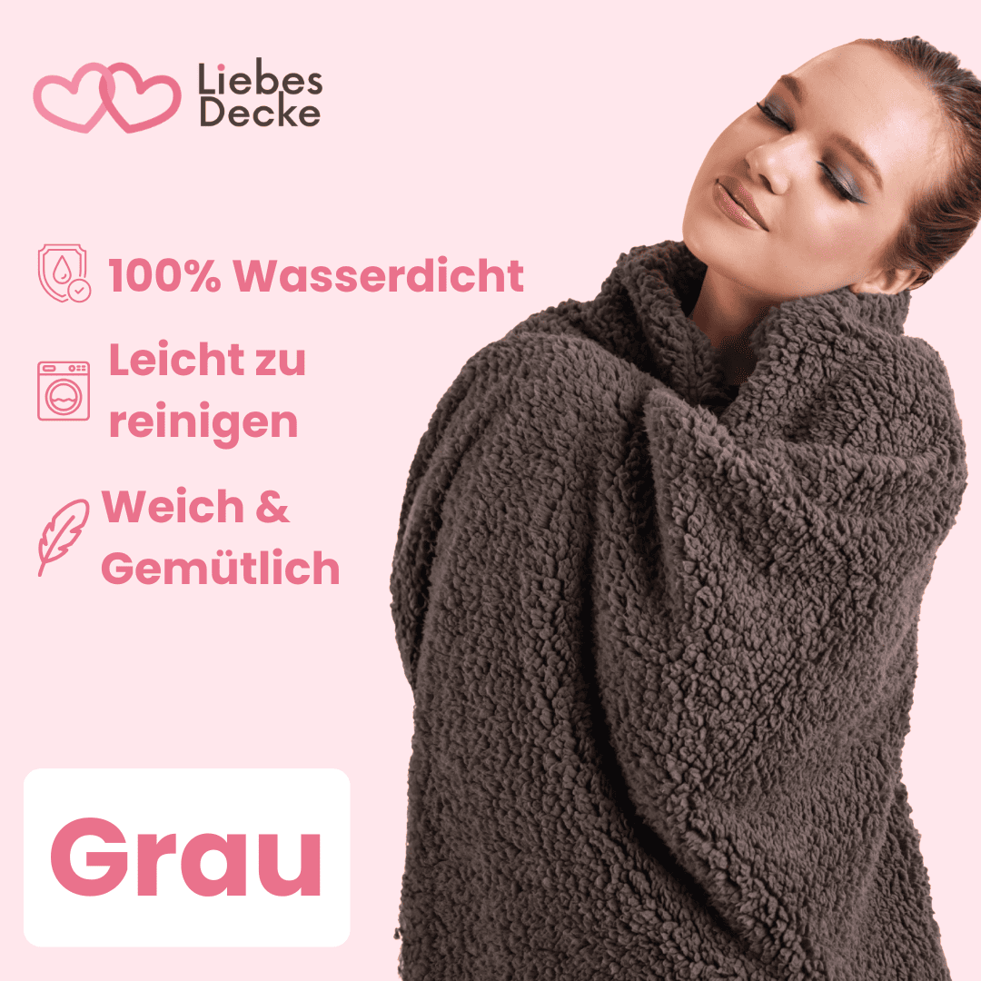 Liebesdecke™ - Die Wasserdichte Kuscheldecke