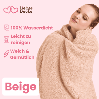 Liebesdecke™ - Die Wasserdichte Kuscheldecke