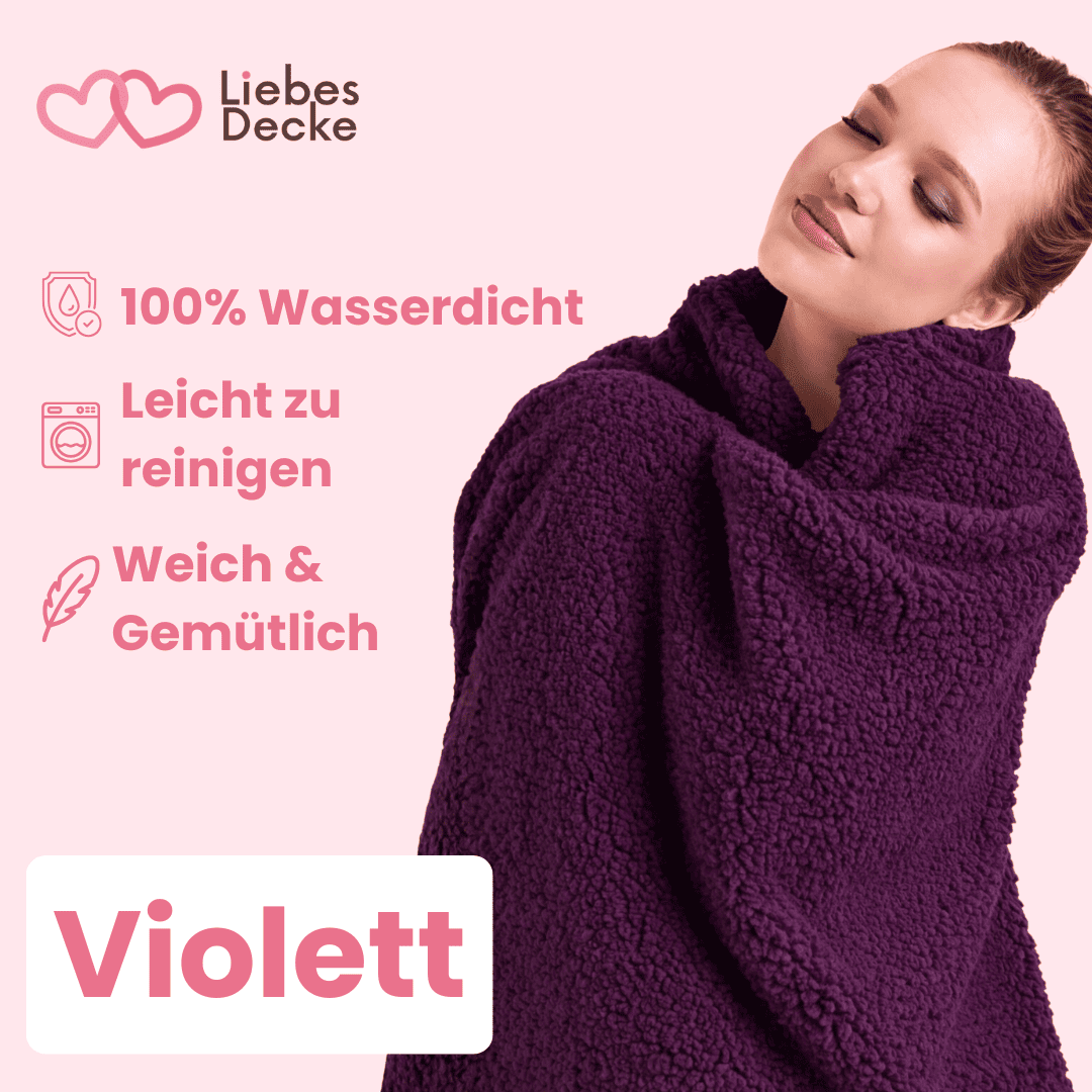 Liebesdecke™ - Die Wasserdichte Kuscheldecke