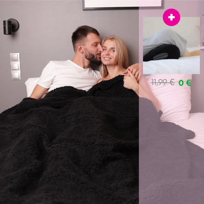 Liebesdecke™ - Die Wasserdichte Kuscheldecke + Gratis Liebeskissen